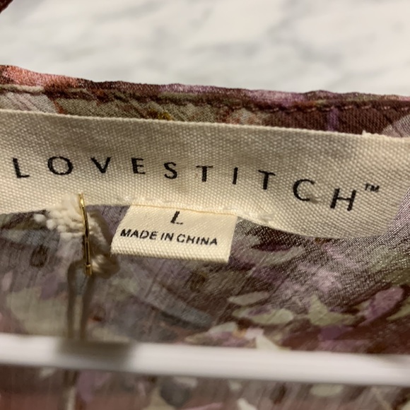 Lovestitch Ladies Large Blouse Oversized - Picture 3 of 7